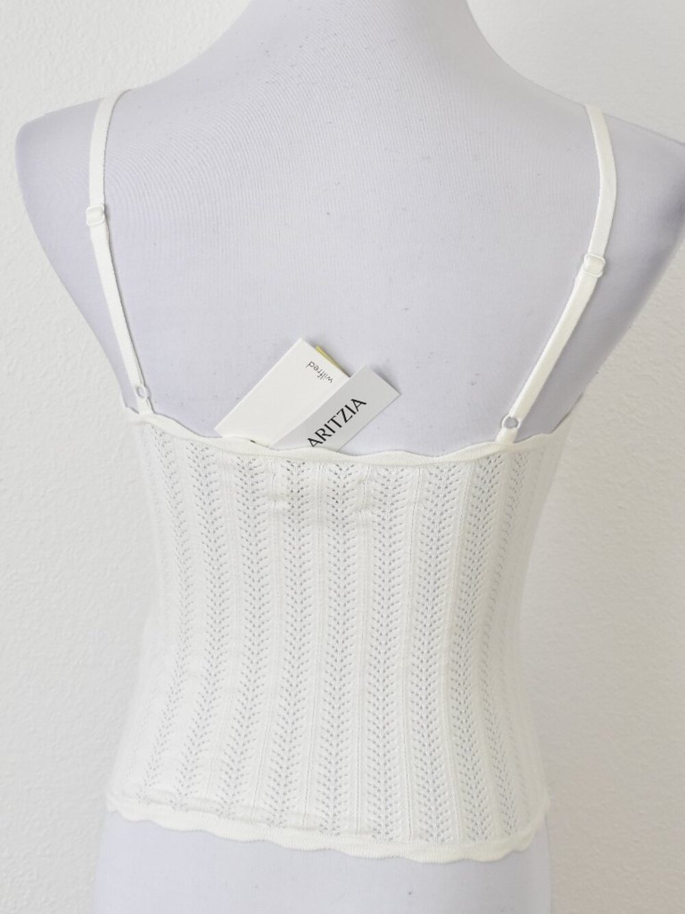 Aritzia Wilfred Soloist Knit Tank Top NEW - XS - Picture 6 of 10